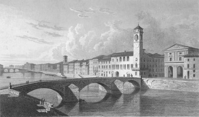 1818年、ピサ。 作： Charles Theodosius Heath
