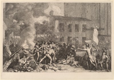 バスティーユの襲撃、1789 年 7 月 14 日 作： Charles Thevenin