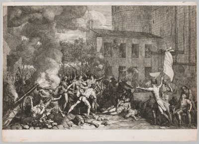 バスティーユの嵐、1789年7月14日、1790年。 作： Charles Thevenin
