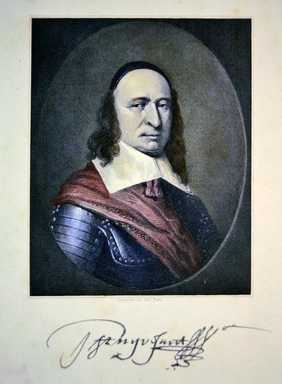 ピーター・スタイヴェサント（彩色済み彫刻） 作： Charles Thomas Burt