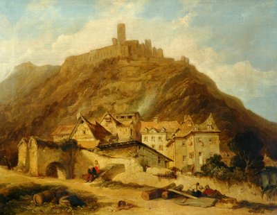 ライン川のセントゴアール 作： Charles Tomkins