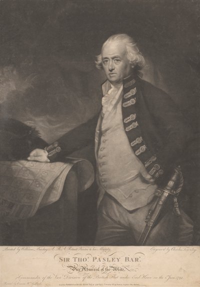 Sir Thomas Pasley 作： Charles Townley