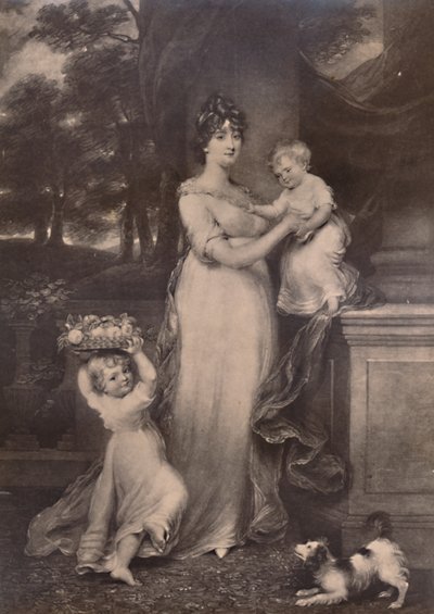 マリアスコットウォーリングとその娘たち、c 1804 1894 作： Charles Turner