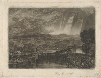 More Park, perto de Watford, no rio Colne 作： Charles Turner