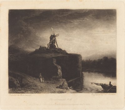 ザ・ミル 作： Charles Turner after Rembrandt van Rijn