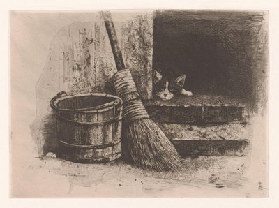 猫とネズミ 作： Charles Verlat