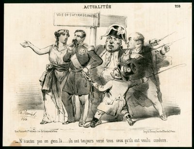 ル・シャリヴァリ、B＆Wで風刺を効かせる 作： Charles Vernier
