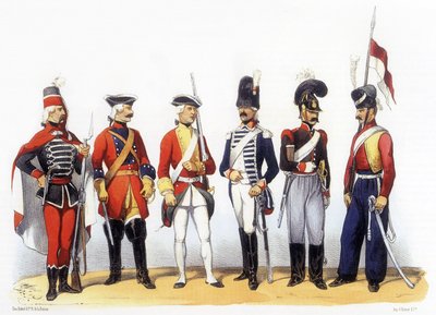 フランス軍の制服フランス軍外国人連隊 作： Charles Vernier