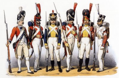 フランス軍の制服フランス軍外国人部隊 作： Charles Vernier