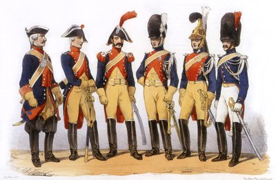 フランス軍の制服ジャンダルム 作： Charles Vernier