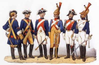 フランス軍の制服パリ市特殊部隊 作： Charles Vernier