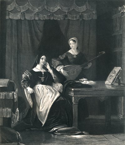 キャサリン王妃ヘンリー8世、c1870 作： Charles W. Sharpe