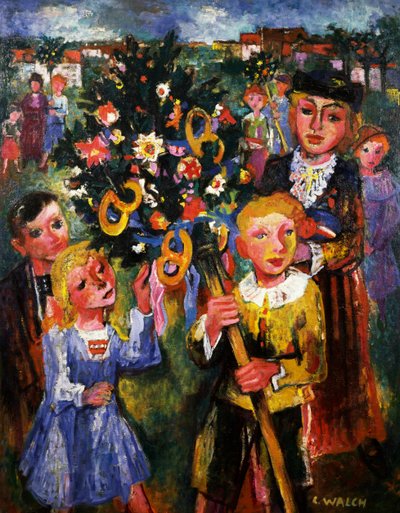 やしの花束 作： Charles Walch