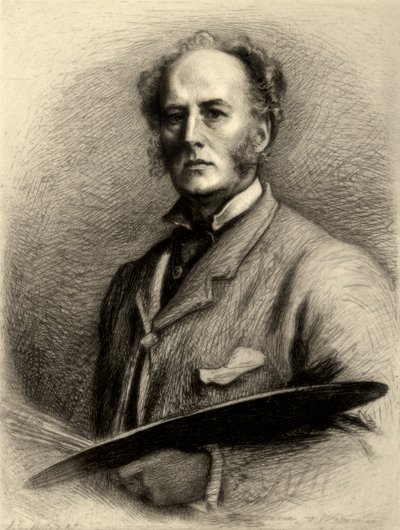 ジョン・エヴェレット・ミレー、英国の芸術家、c1880-1882。 作： Charles Waltner
