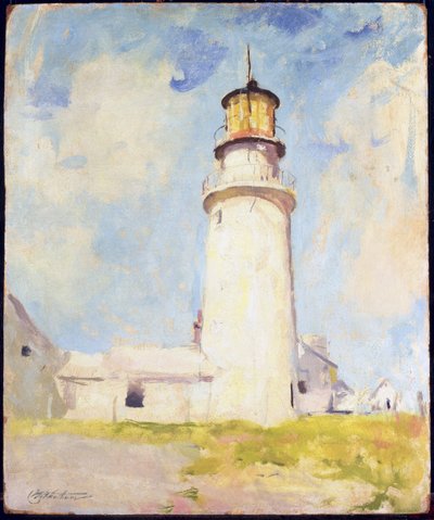 ハイランドライト、1925年頃 作： Charles Webster Hawthorne