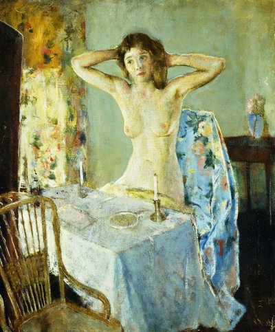 ドレッシングテーブル 作： Charles Webster Hawthorne