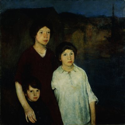 待っています 作： Charles Webster Hawthorne