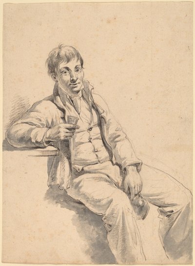 酒飲み 作： Charles Wesley Jarvis