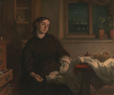 Sonhos de casa 作： Charles West Cope