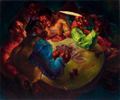 カードプレーヤー 作： Charles White