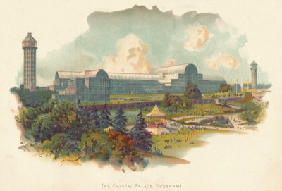 クリスタルパレス、シデナム、c1890 作： Charles Wilkinson
