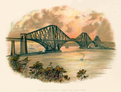 南東からのフォース橋 作： Charles Wilkinson