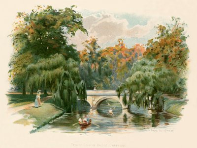 トリニティカレッジブリッジ、ケンブリッジ 作： Charles Wilkinson