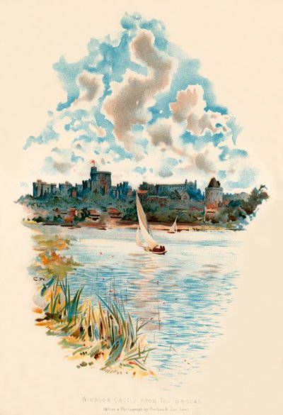 ブロカスのウィンザー城 作： Charles Wilkinson