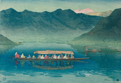 ダル湖、カシミール 作： Charles William Bartlett