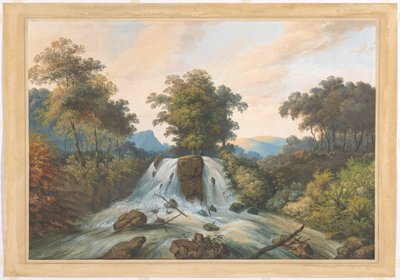 ケマ川、Waterhaalplaats の眺め 作： Charles William Meredith van de Velde