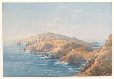 コルシカ島の海岸風景 作： Charles William Meredith van de Velde
