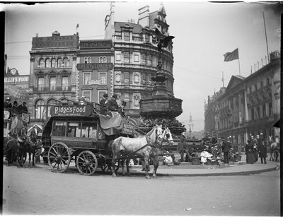シャフツベリー記念噴水、ピカデリー サーカス、ウェストミンスター市、ロンドン、1895-1905 年。 作： Charles William Prickett
