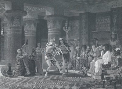 古代エジプトの娯楽、1876 年。 作： Charles William Sharpe