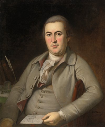 ベンジャミン・ハリソン・ジュニア、1783年。 作： Charles Willson Peale
