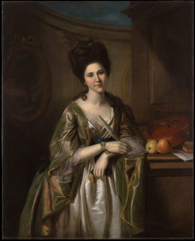 デボラ・マクレナチャン・スチュワート (1763 年) 作： Charles Willson Peale