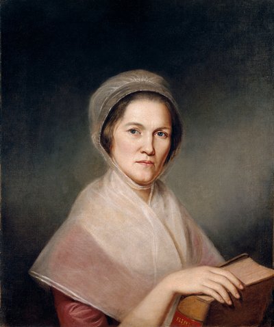 エレノア・ミラー（フランシス・ベイリー夫人） 作： Charles Willson Peale