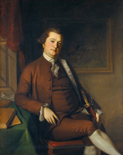 ジョン・フィリップ・デ・ハース、1772年。 作： Charles Willson Peale