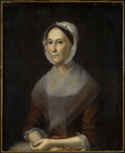 ウィリアム・ストラチャン夫人の肖像、c.1770-1772 作： Charles Willson Peale