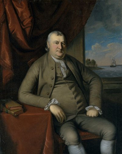 サミュエル・ミフリン、1777-80。 作： Charles Willson Peale