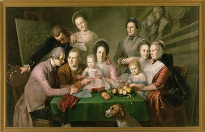 ピール家、1770年頃 作： Charles Willson Peale