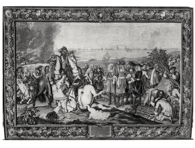 1667年7月、ドゥエーの包囲戦でのルイ14世（1638〜1715）、ゴブリンワークショップ 作： Charles attr. to Le Brun