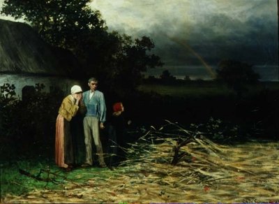 失われた収穫 作： Charles de Groux