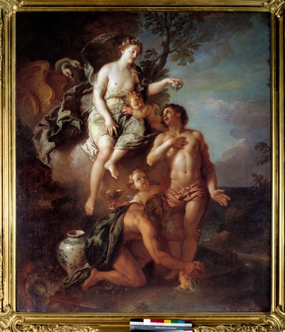 イーニーの神格化。シャルル・ド・ラフォーズ（1636-1716）の絵 作： Charles de Lafosse
