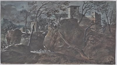古代の河川景観 作： Charles de Thomas