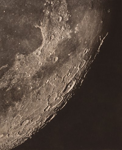 月の写真地図 作： Charles le Morvan