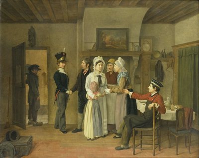 兵士の別れ 作： Charles van Beveren