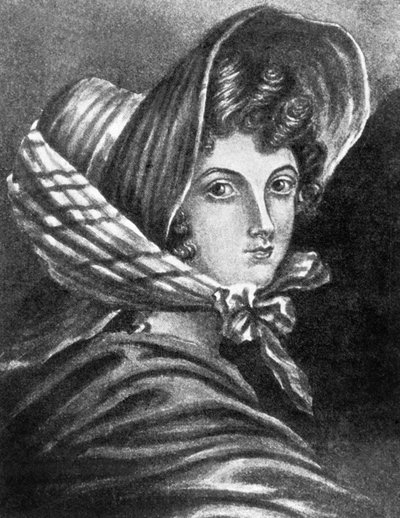 エミリー・ブロンテ（彫刻 作： Charlotte (after) Bronte
