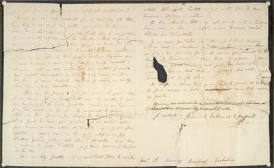 シャーロット・ブロンテからコンスタンティン・ヘガー教授への手紙 作： Charlotte Bronte