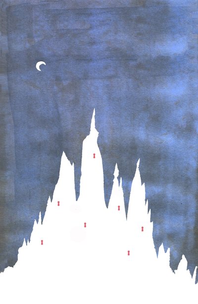 青ひげの城、2013年（インクとデジタル） 作： Charlotte Orr