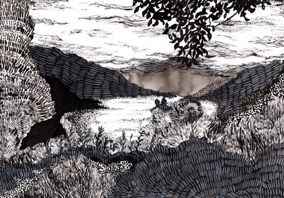 霧の風景、2020 作： Charlotte Orr